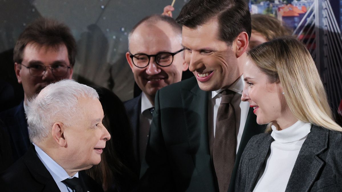 Elżbieta Bocheńska dzielnie trwała u boku męża na sobotniej konwencji PiS