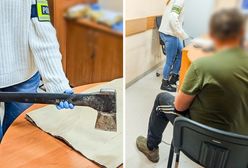 Zaatakował policjantów siekierą. Odpowiedzieli ogniem