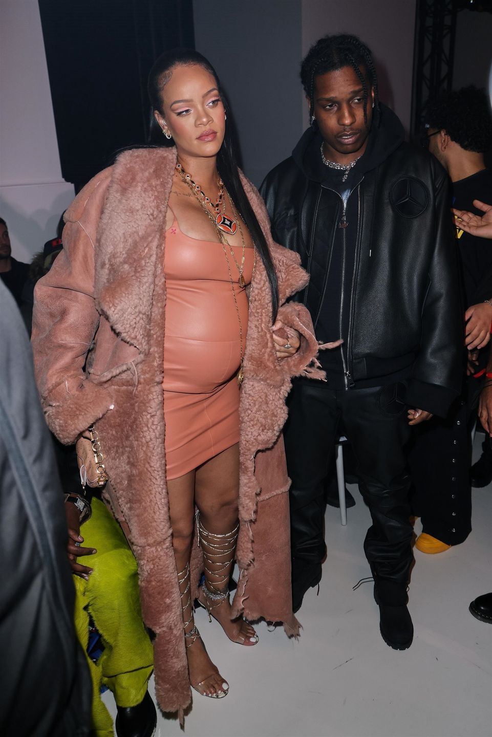 Rihanna i ASAP Rocky na Tygodniu Mody w Paryżu