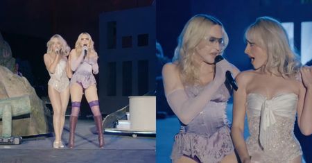 Madonna wywija u boku Sabriny Carpenter na Coachelli i śmieje się z jej wzrostu: "Pierwszy raz występuję z kimś niższym ode mnie" (WIDEO)