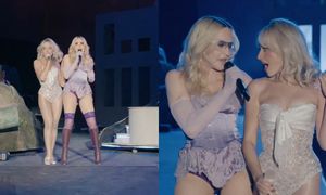 Madonna wywija u boku Sabriny Carpenter na Coachelli i śmieje się z jej wzrostu: "Pierwszy raz występuję z kimś niższym ode mnie" (WIDEO)