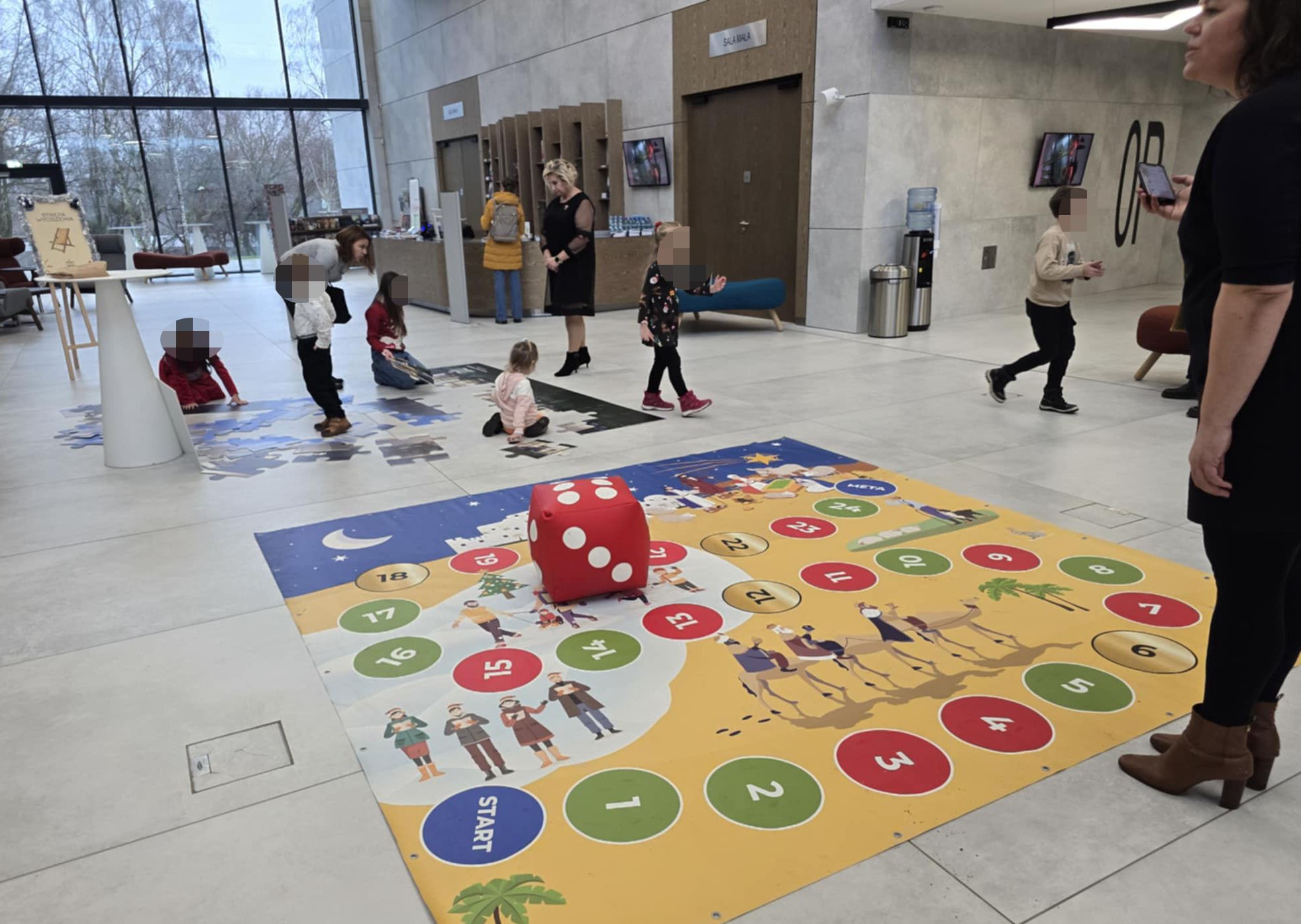 Strefa zabaw w Muzeum Pamięć i Tożsamość