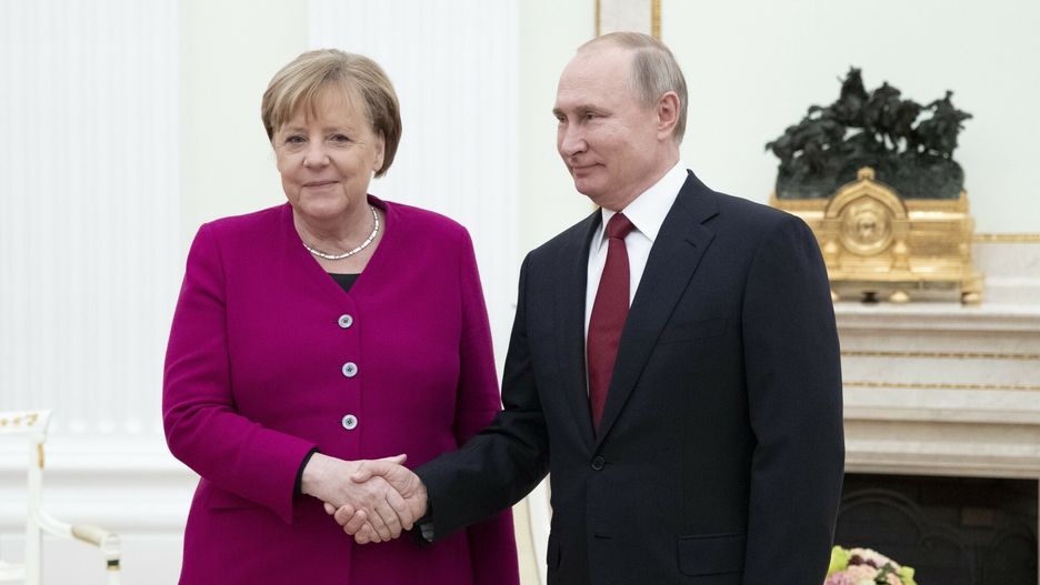 Merkel Putin