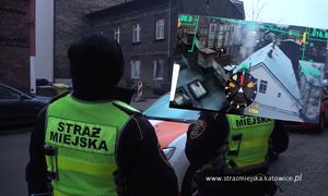 Puścili drona nad Katowicami. Posypały się mandaty