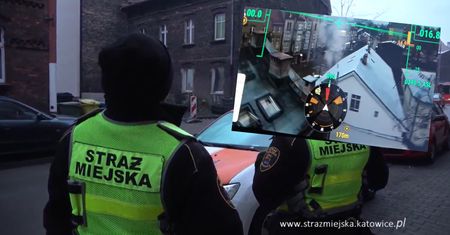 Puścili drona nad Katowicami. Posypały się mandaty