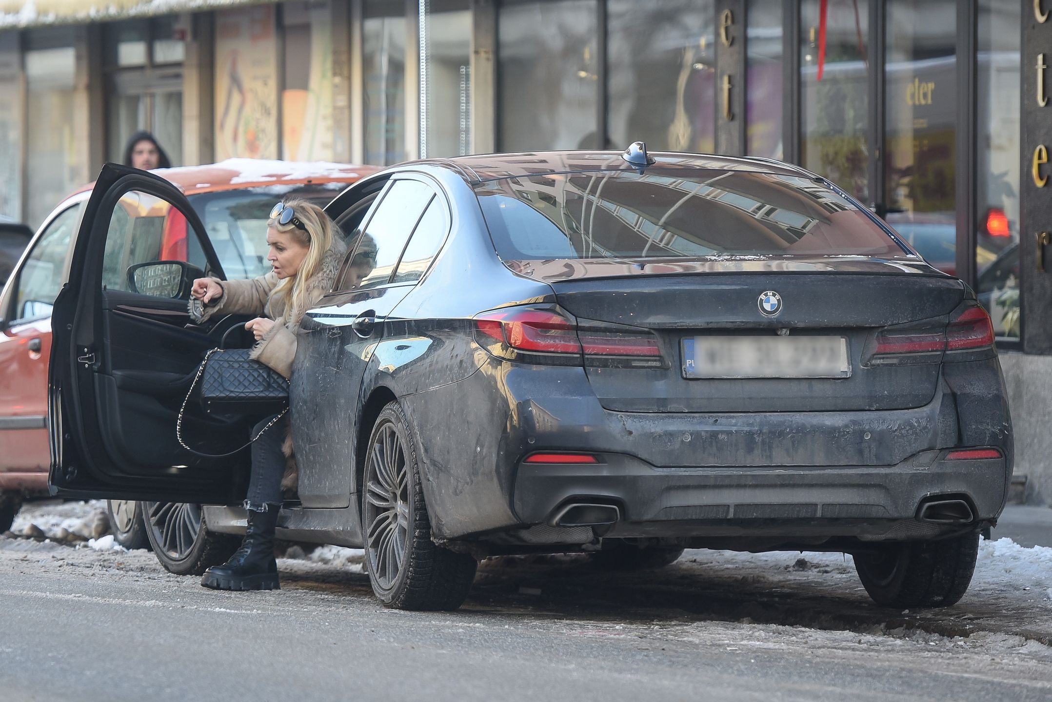 Monika Olejnik na zakupach