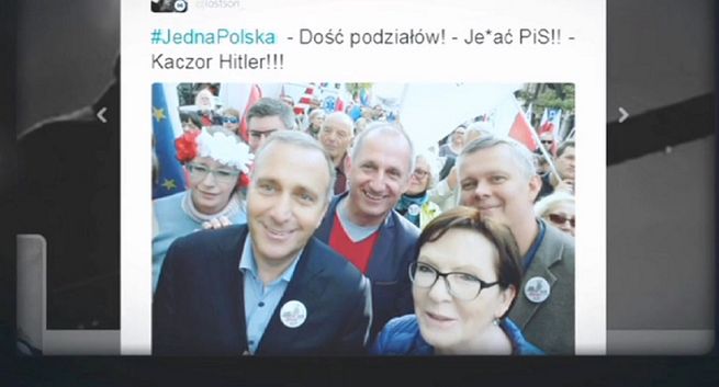 PO i związki medyczne zarzucają „Wiadomościom” i TVP Info manipulacje w relacjach z ich demonstracji (wideo)