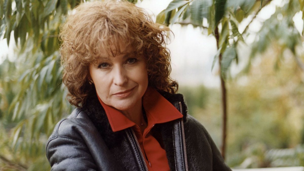 Reporter Poland 200310.1999 Lodz Krystyna Gizowska  fot.Agata J. Dyka/REPORTER ludzie, portret, prywatneDyka/REPORTER