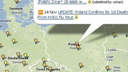 iPhone może śledzić świńską grypę 1