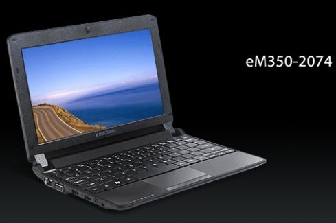Acer eMachines 350 - netbook do podróży