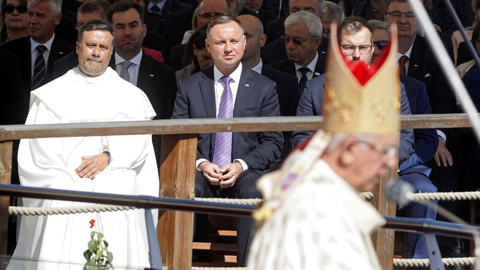 Andrzej Duda wziął udział w dożynkach na Jasnej Górze