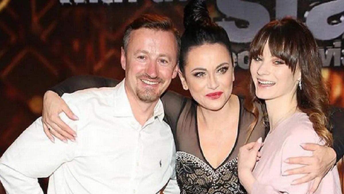 Adam Małysz z rodziną