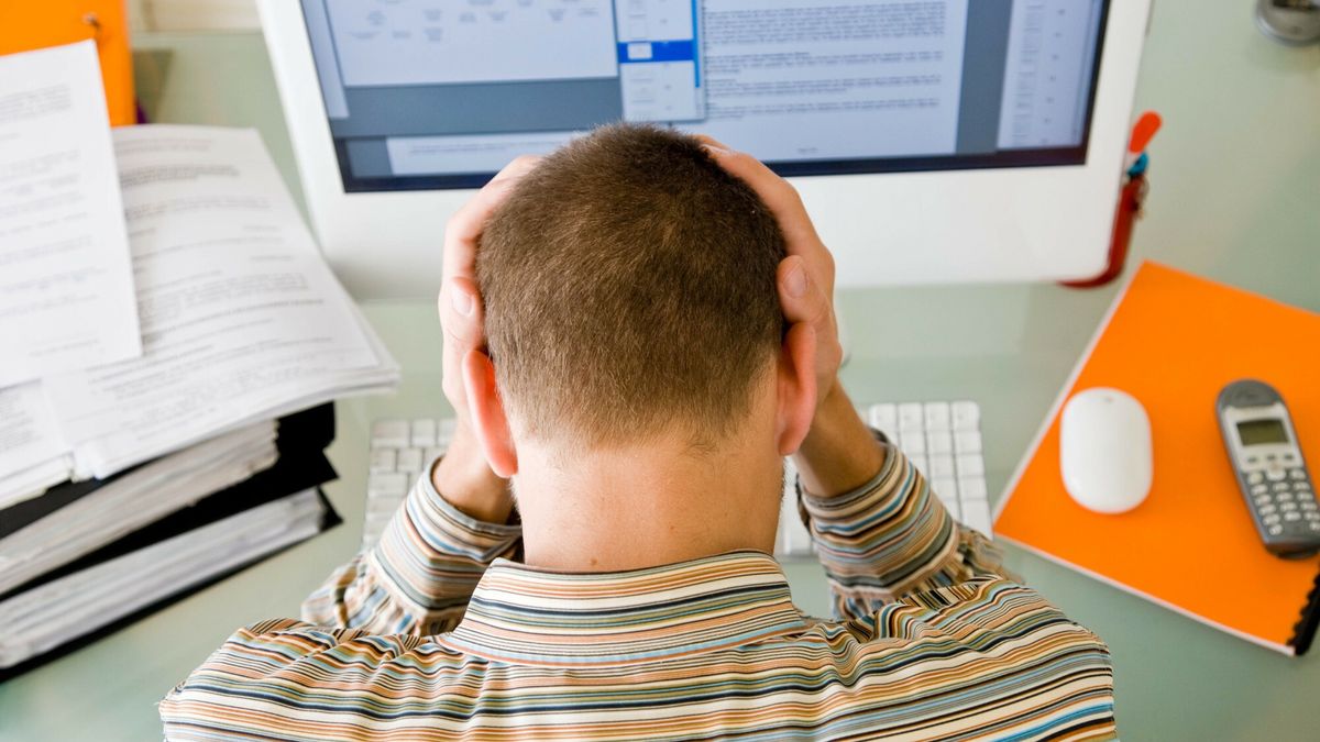 Stres w pracy.