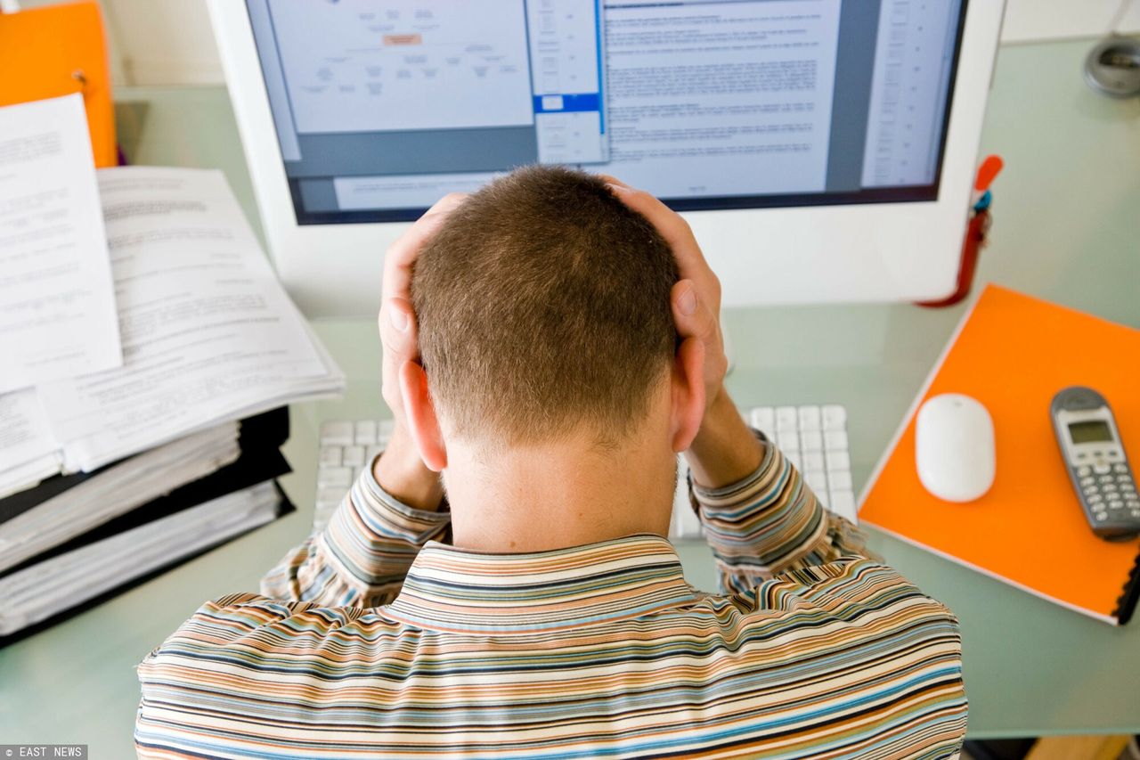 Stres w pracy. Częste nieobecności przez wypalenie zawodowe