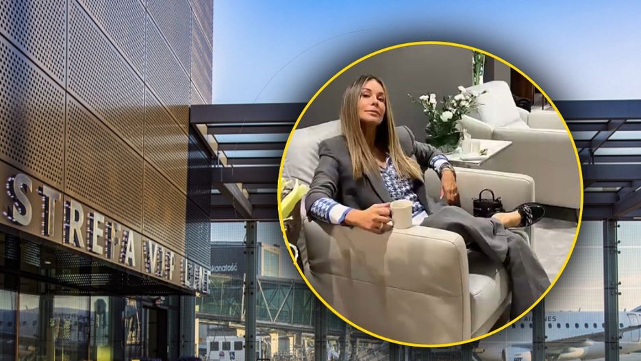 Małgorzata Rozenek-Majdan pokazała, gdzie czeka na samolot 