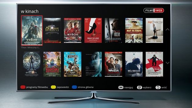 Samsung Smart TV aplikacja Filmweb