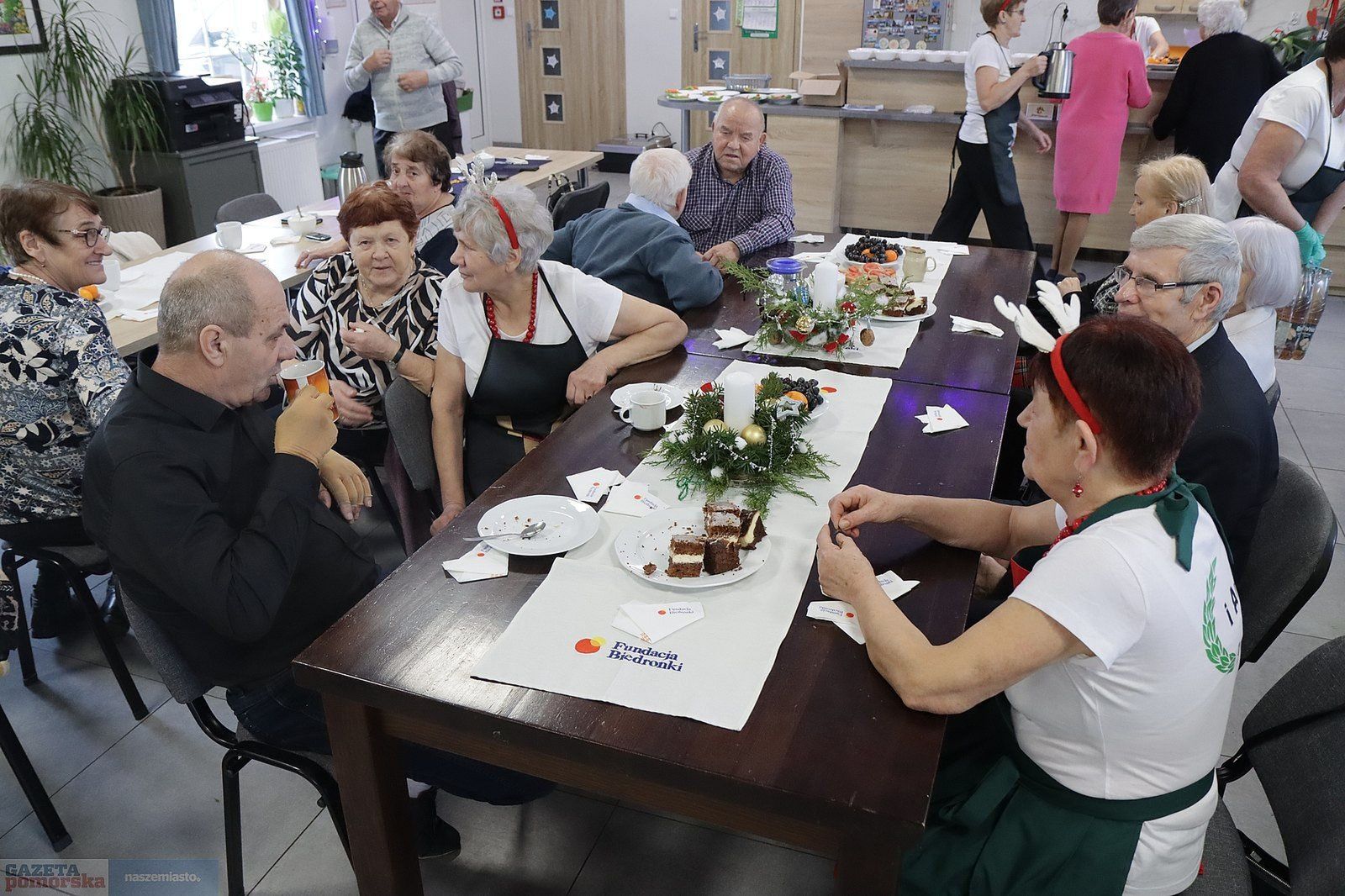 Mikołaj 2025 w Dziennym Domu Pobytu w Urszulewie gmina Fabianki