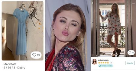 Joanna Opozda wyprzedaje szafę. Za ciuszki życzy sobie naprawdę NIEWIELE. Skusicie się?