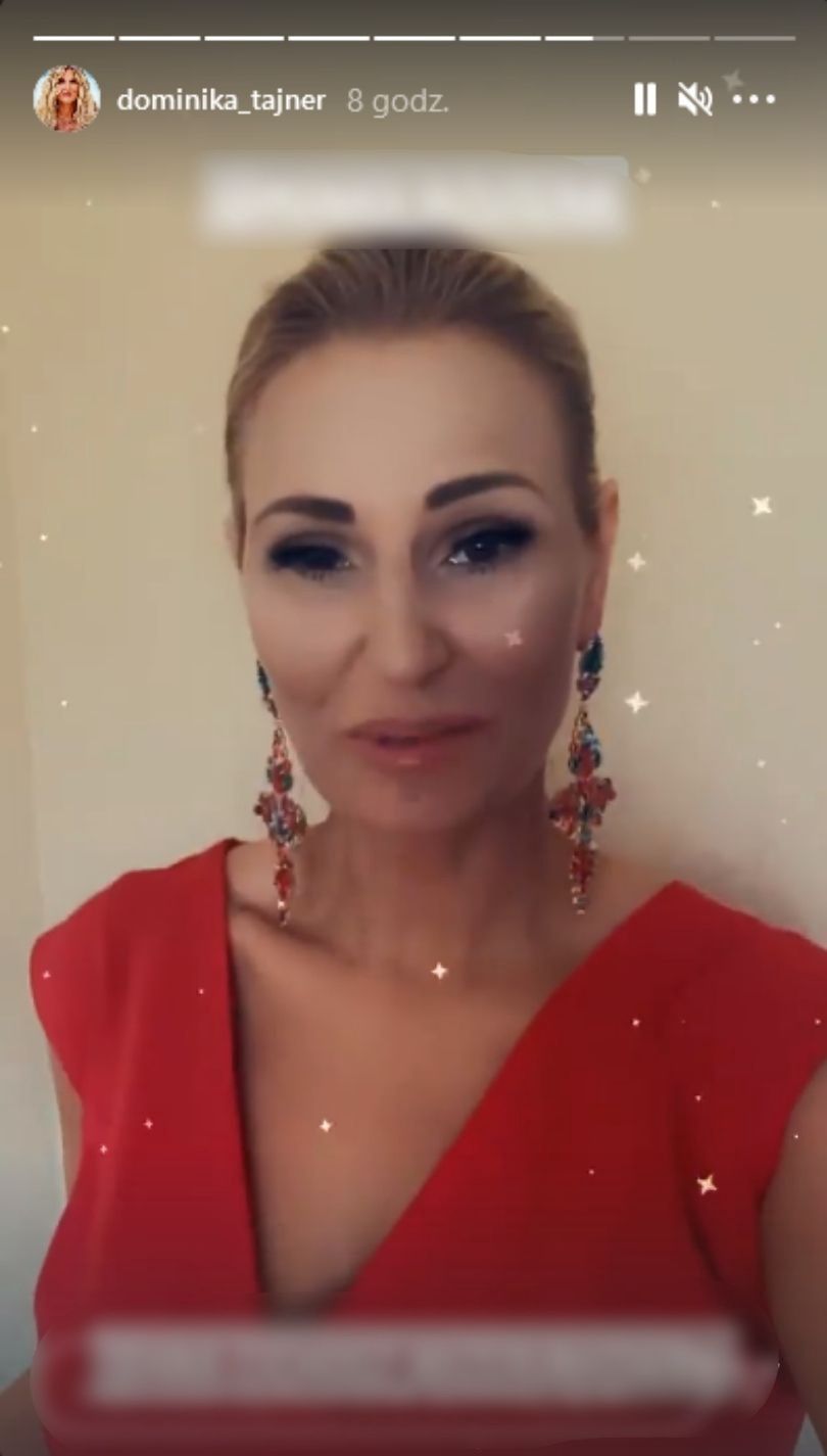 Dominika Tajner bawi się na poprawinach z Michałem Wiśniewskim i jego byłą żoną