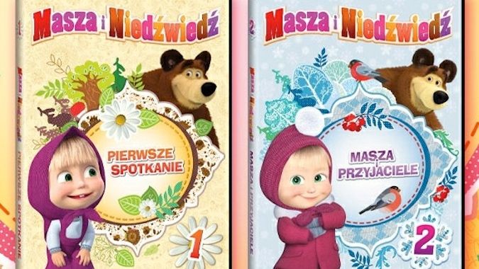 „Masza i niedźwiedź” DVD cz. 1 i cz. 2 - recenzja