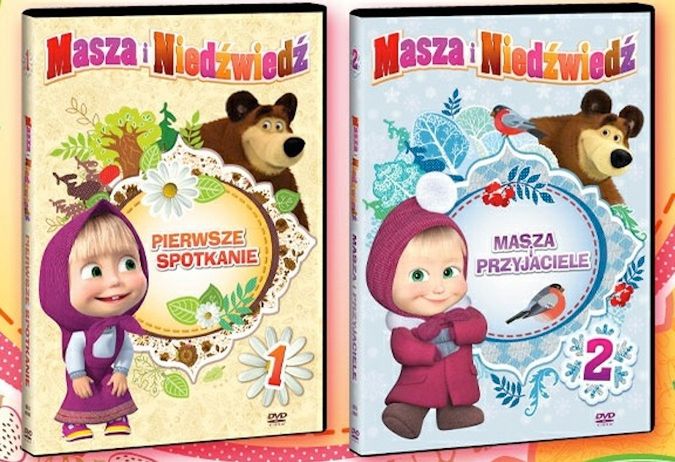 „Masza i niedźwiedź” DVD cz. 1 i cz. 2 - recenzja