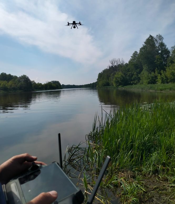 Fot. KPP w Pułtusku. Ciało mężczyzny wyłowiono z rzeki