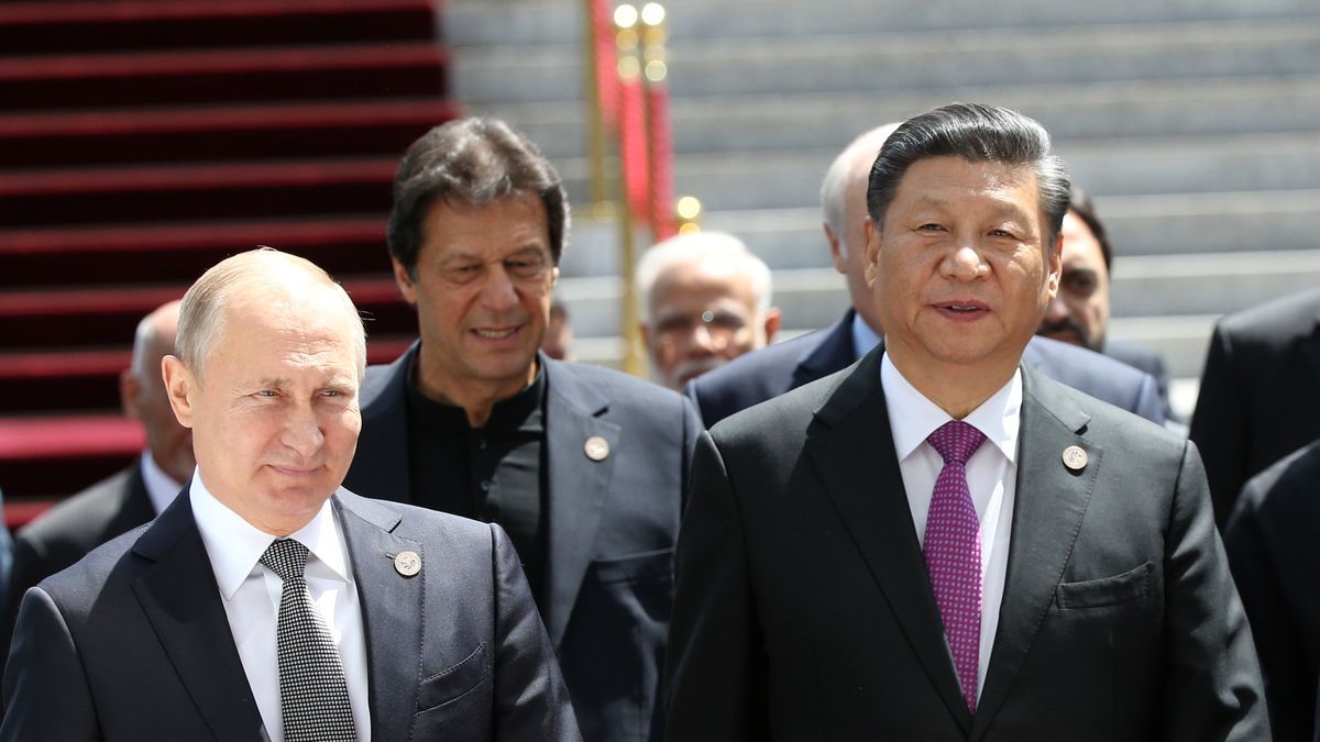 Władimir Putin, Xi Jingpin