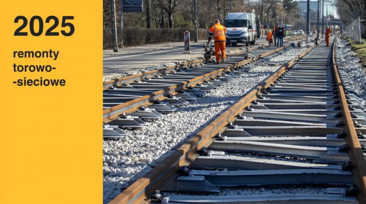 Poznań inwestuje w transport publiczny. Ponad 25 milionów złotych na remonty torowisk