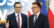 Hołownia drwił z premiera. Morawiecki reaguje