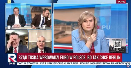 Prezenterka osłupiała. "Glapiński niechlujnie drukował banknoty 500 zł"