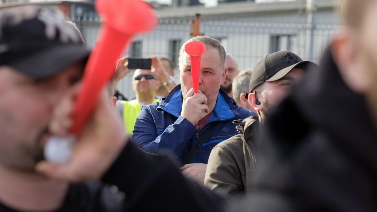 Na zdjęciu poprzedni protest przed kolalnią w Czechowicach-Dzied