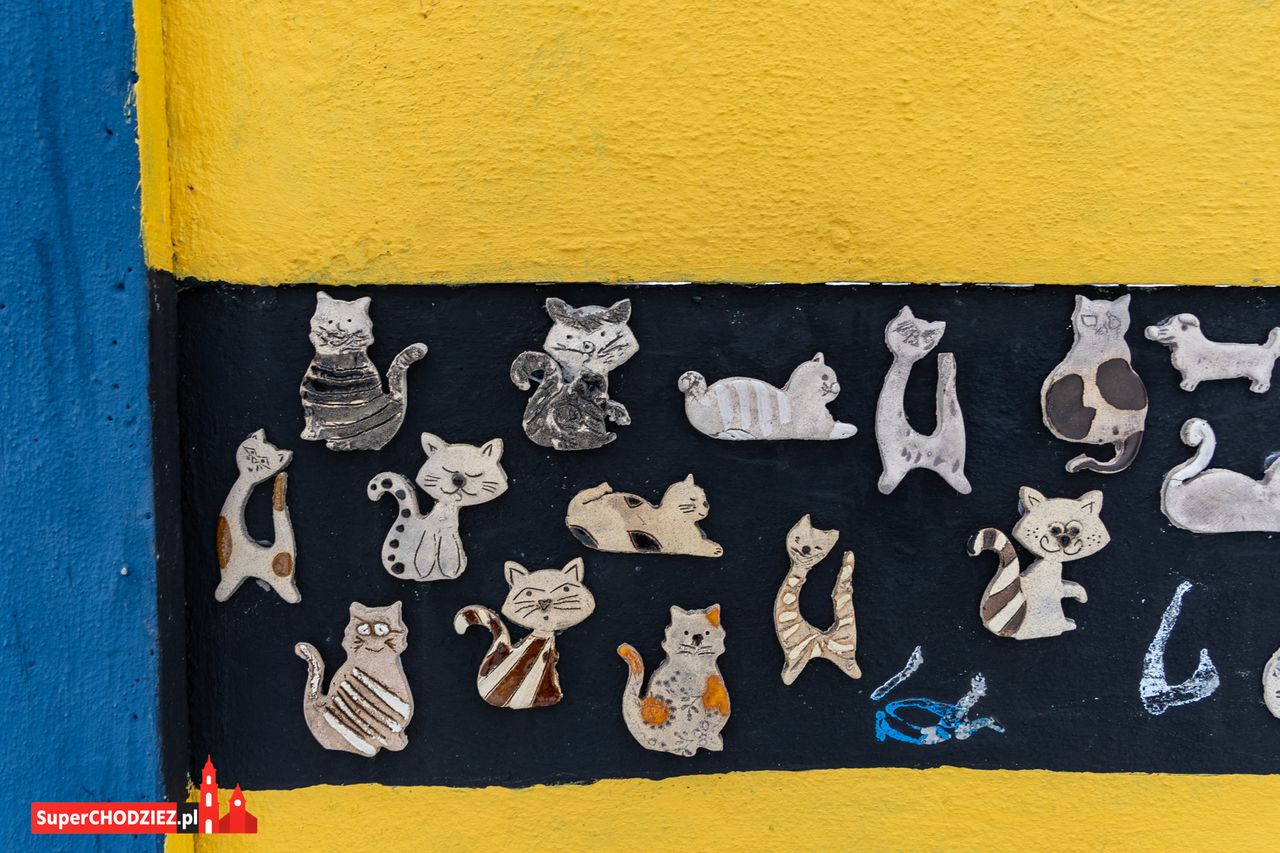 Chodzieskie murale, Chodzież, mural, ceramika, grafika