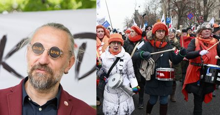 Lider zespołu grającego dla KOD-u oskarżony o... HANDEL KOBIETAMI!