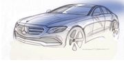 Nowy Mercedes-Benz Klasy E na pierwszym oficjalnym szkicu