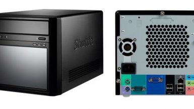 Shuttle D10, mini PC z 7-calowym ekranem 1