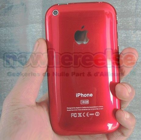 Czerwony iPhone 3G?