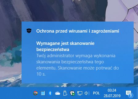 SeaMonkey jest tak rzadki, że Windows Defender wymusza przeskanowanie całego katalogu, zanim cokolwiek z niego otworzymy!