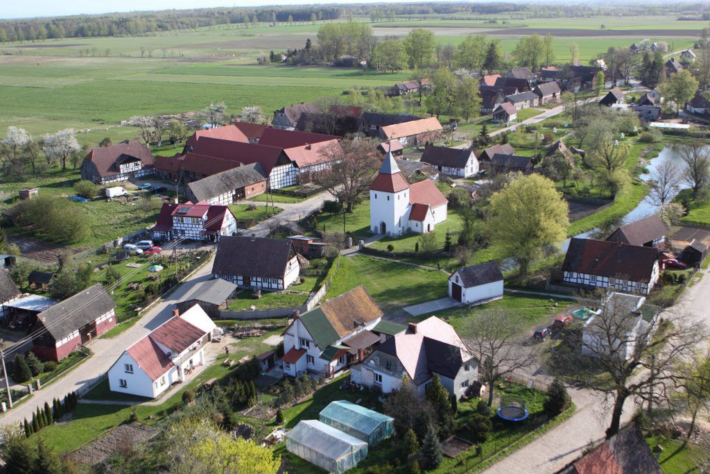 Swołowo wygląda niesamowicie z lotu ptaka