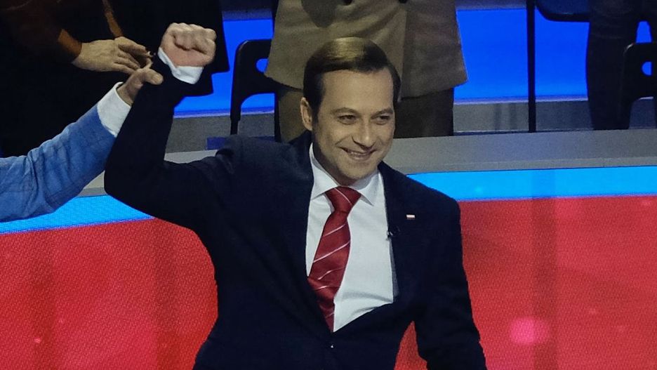 Kadr z serialu "Sługa narodu"