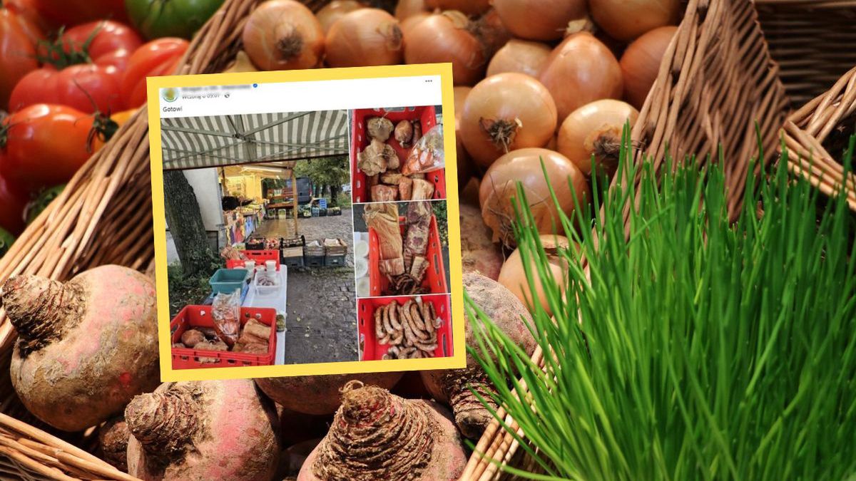 "Wyroby wiejskie" na straganie wzbudziły emocje. Internauci podz
