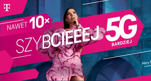 Mery Spolsky promuje 5G w T-Mobile