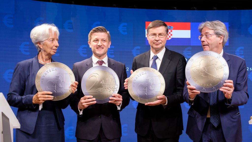 Chorwacja przystępuje do strefy euro