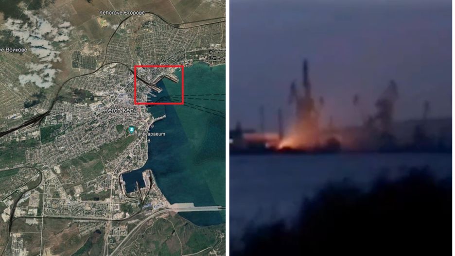 Atak na port na Krymie