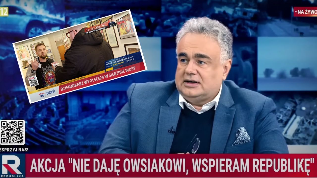 Tysiące skarg w KRRiT na kampanię Republiki i wPolsce24. Chodzi o Owsiaka i WOŚP