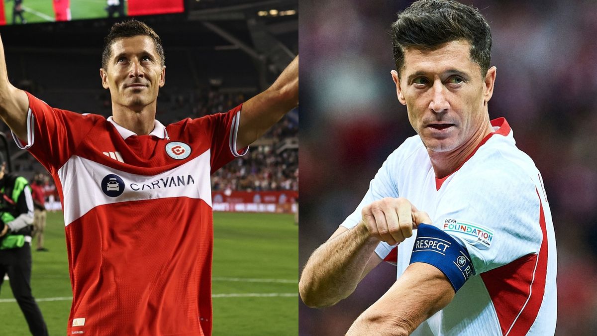 Robert Lewandowski dostał dwie żółte kartki