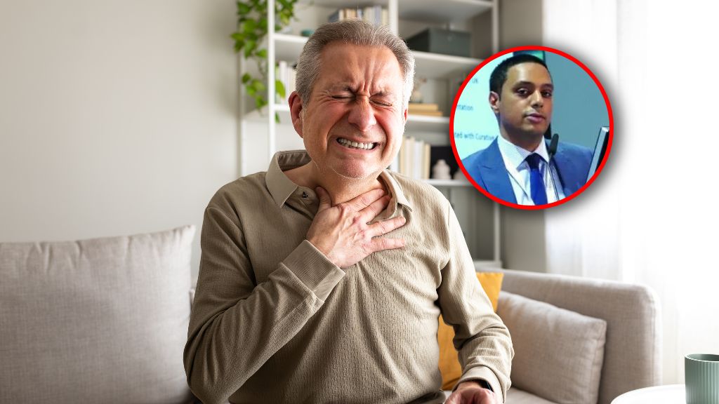 Uporczywe pieczenie za mostkiem może być objawem raka przełyku