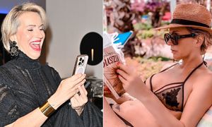 Paulina Smaszcz czyta książkę na leżaku i prezentuje przy okazji smukłą sylwetkę w prześwitującym bikini (FOTO)