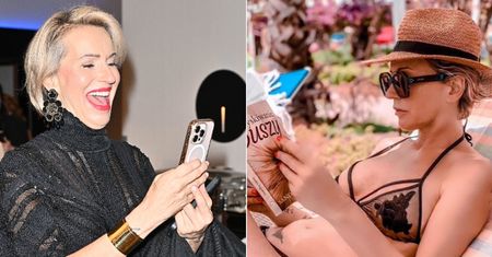Paulina Smaszcz czyta książkę na leżaku i prezentuje przy okazji smukłą sylwetkę w prześwitującym bikini (FOTO)