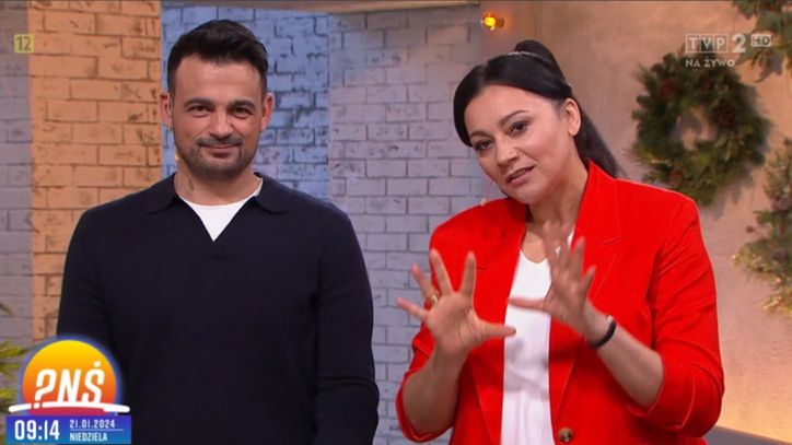 Klaudia Carlos i Robert El Gendy zadebiutowali w "Pytaniu na Śniadanie"