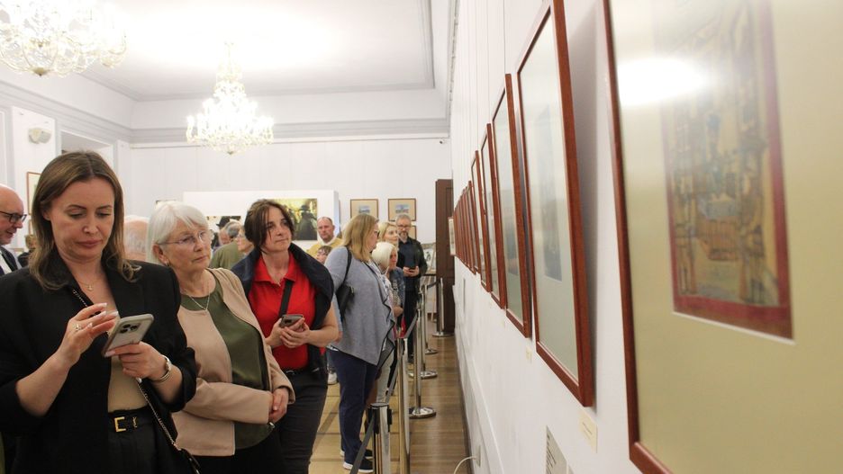 Wystawa &#34;Nikifor. Mistrz sztuki naiwnej&#34; w Galerii w Pałacu Vauxhall w Krzeszowicach